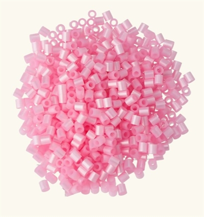 Nabbi Rørperler 1100 stk. - Rosa Perlemor